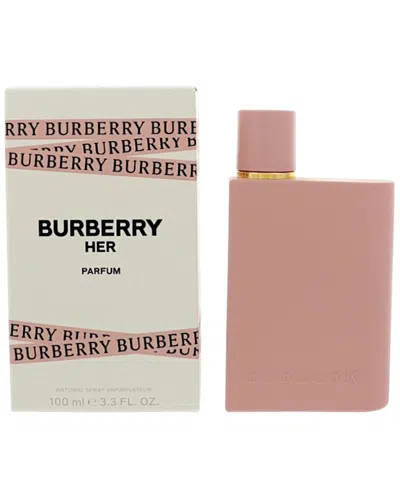 Burberry Women's 3.4oz Her Parfum In Transparent