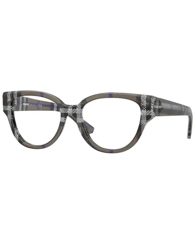 Burberry Women's 51mm Optical Frames In Gray