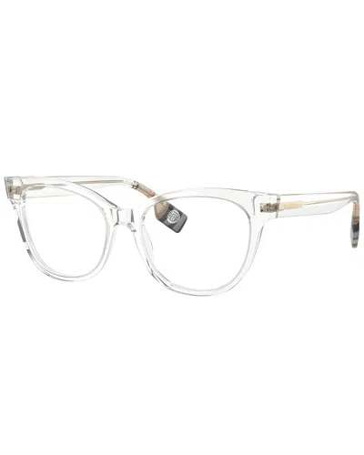 Burberry Women's 51mm Optical Frames In White