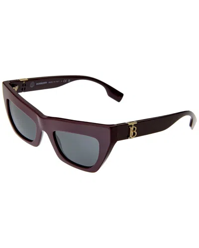 Burberry Women's Be4405 51mm Sunglasses In Red