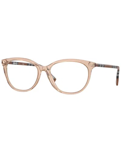 Burberry Women's 52mm Optical Frames In Pink