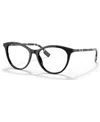 Burberry Women's Aiden Eyeglasses, Be2325 53 In Black