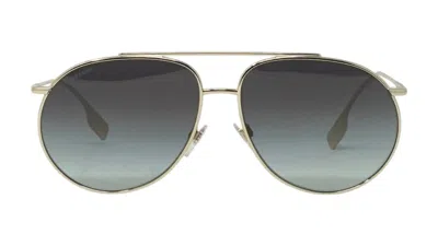 Pre-owned Burberry Women's Alice Sunglasses In Gold