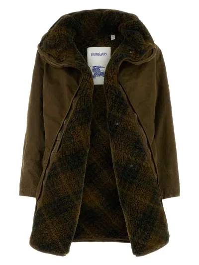BURBERRY WOMEN'S ARMY GABARDINE REVERSIBLE JACKET