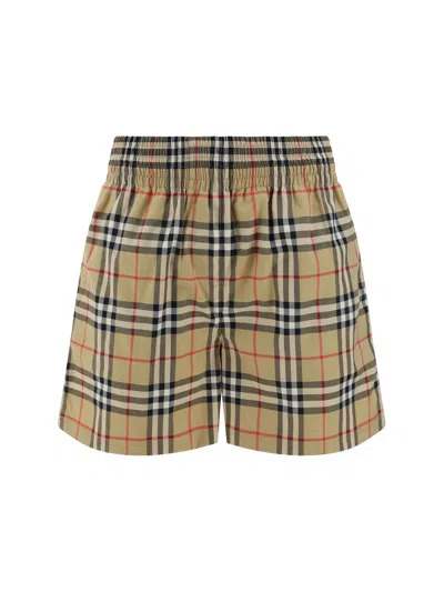 Burberry Women Audrey Shorts In Multicolor