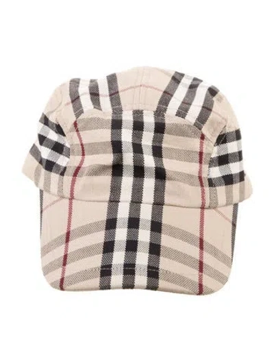 Pre-owned Burberry Women's Baseball Cap In Neutrals