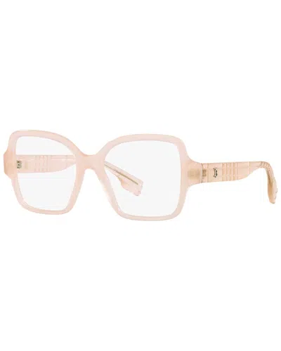 Burberry Eyewear Square Frame Glasses In White