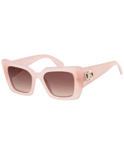 Burberry Women's Be4344 51mm Sunglasses In Pink