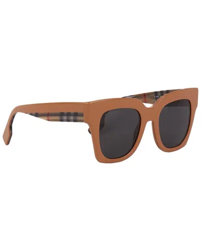 Burberry Women's Be4364 49mm Sunglasses In Beige