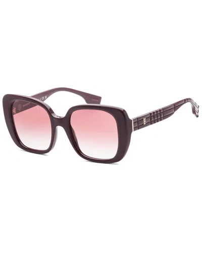 Burberry Women's Be4371 52mm Sunglasses In Pink