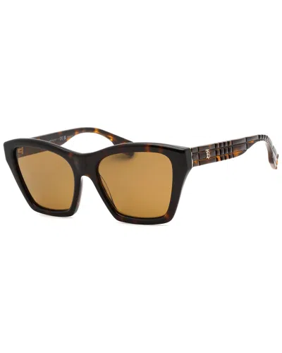 Burberry Women's Be4391 54mm Polarized Sunglasses