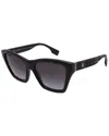 Burberry Arden Grey Gradient Butterfly Ladies Sunglasses Be4391 30018g 54 In Black