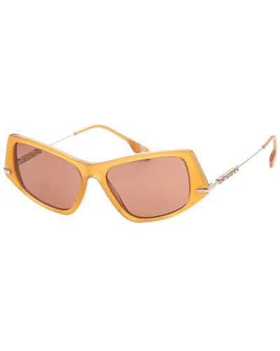 Burberry Women's Be4407f 52mm Sunglasses In Yellow
