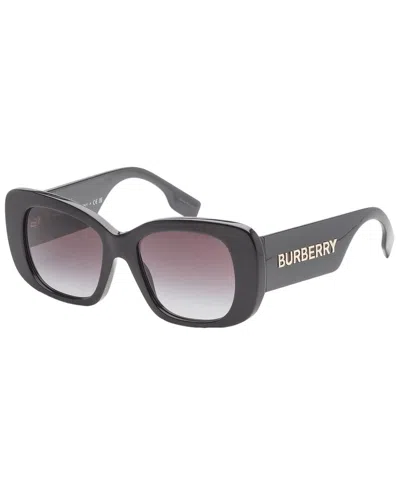 Burberry Women's Be4410 52mm Sunglasses In Black
