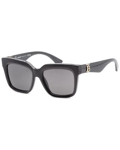 Burberry Women's 0be4419 54mm Sunglasses In Black