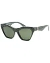 Burberry Women's Be4420u 55mm Sunglasses In Green