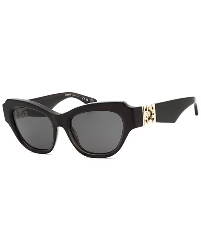 Burberry Women's Be4423 52mm Sunglasses In Black