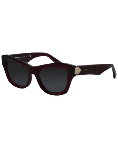 Burberry Women's Be4442u 51mm Sunglasses In Black
