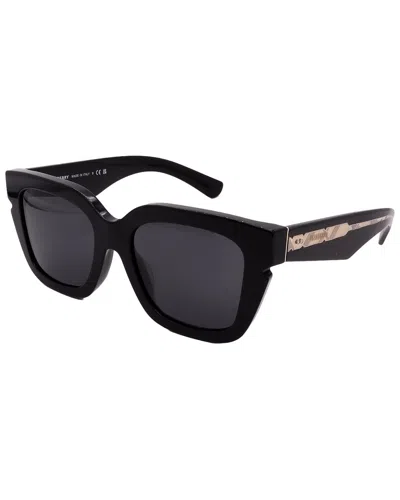 Burberry Women's Be4453f 54mm Sunglasses In Purple
