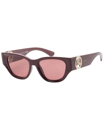 Burberry Women's Be4467u 52mm Sunglasses In Purple