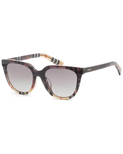Burberry Women's Be4469f 53mm Sunglasses In Brown
