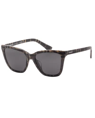 Burberry Women's Be4470f 54mm Sunglasses In Gray