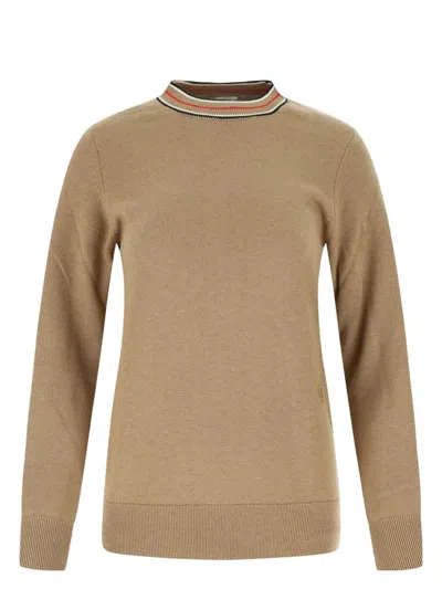 Burberry Women's Beige Cashmere Sweater
