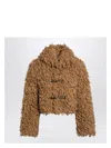 Burberry Beige Wool-blend Short Jacket Women