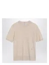Burberry Beige Wool Sweater In Brown