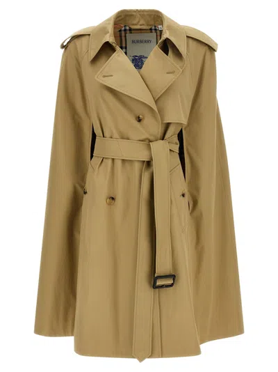 Burberry Women's Bellemont Cape In Gold