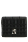 Burberry Small Lola Wallet In Leather In Black