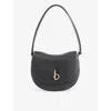 Burberry Medium 'rocking Horse' Leather Bag In Black