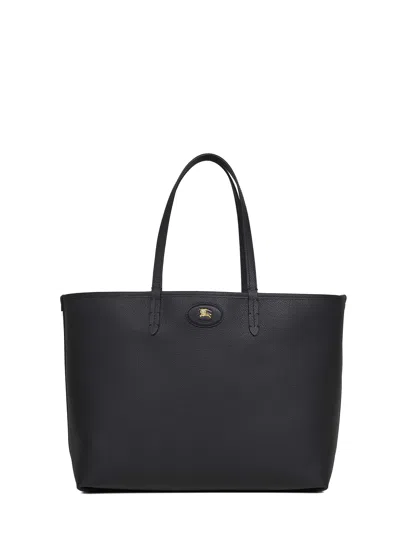Burberry Women Bloomsbury Medium Reversible Tote Bag In Black