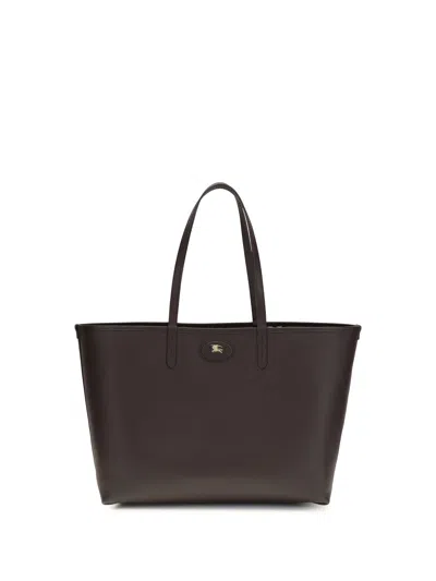Burberry Women Bloomsbury Medium Reversible Tote Bag In Brown