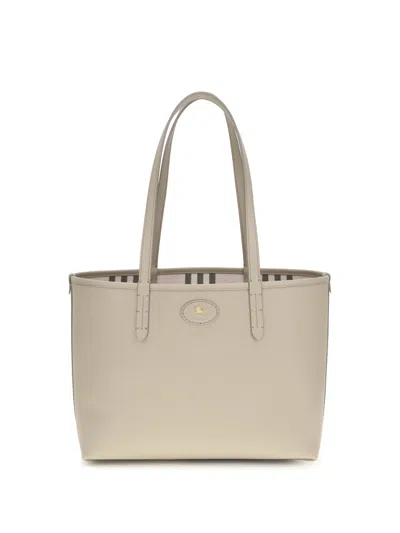 Burberry Women Bloomsbury Reversible Tote Bag In Neutral