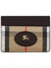 Burberry Highlands Card Holder In Brown