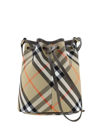 Burberry Bucket Bag In Multicolor