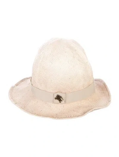 Pre-owned Burberry Women's Bucket Hat In Neutral