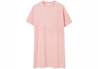 Pre-owned Burberry Women's  Ekd Mini Dress In Pink