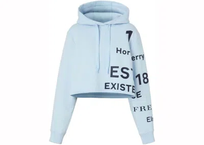 Pre-owned Burberry Women's  Jenny Hoodie In Blue