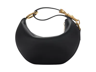 Pre-owned Burberry Women's  Knight Arc Tote In Black