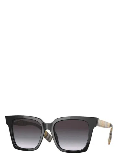 Burberry Women's  Maple Be4335 39298g Sunglasses In Black