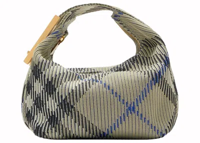Pre-owned Burberry Women's  Min Peg Duffle Bag In Lichen