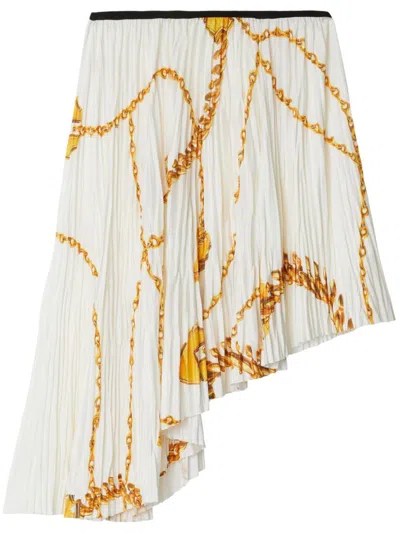 Burberry Women's Straight Cut Short Skirt In B9555
