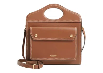 Pre-owned Burberry Women's  Pocket Bag In Brown