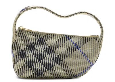 Pre-owned Burberry Women's  Small Knit Bag In Lichen