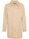 Burberry Women 'cadmen' Raincoat In Neutral