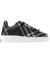 Burberry Check-patterned Low-top Sneakers In Multi
