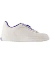 Burberry Women's Calfskin Terrace Sneaker In White