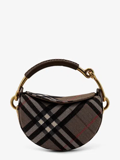 Burberry Women Canvas Shoulder Bag In Multi